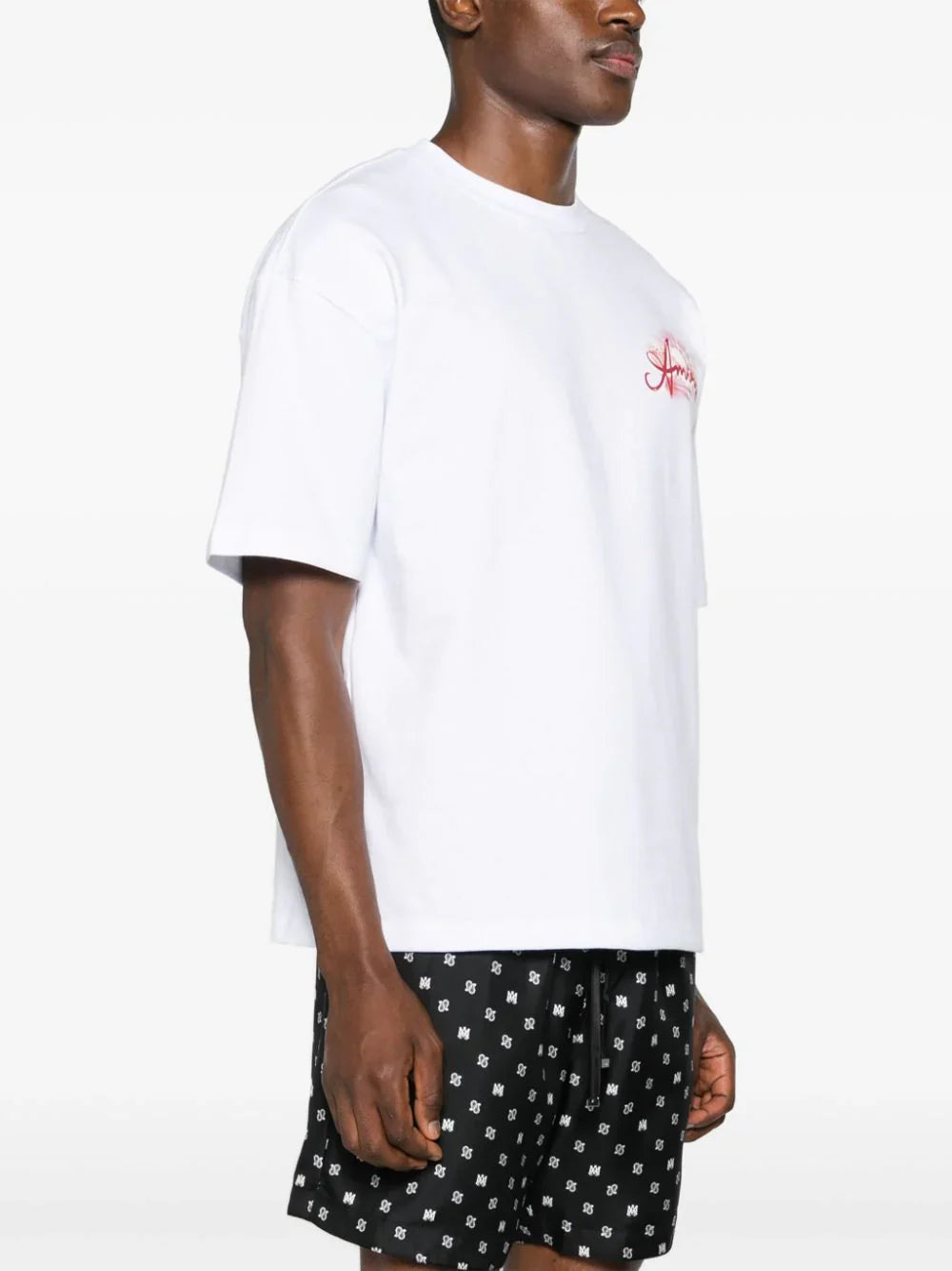 AMIRI Paradise Airbrush Cotton T-Shirt Artistic Streetwear Tee UAE