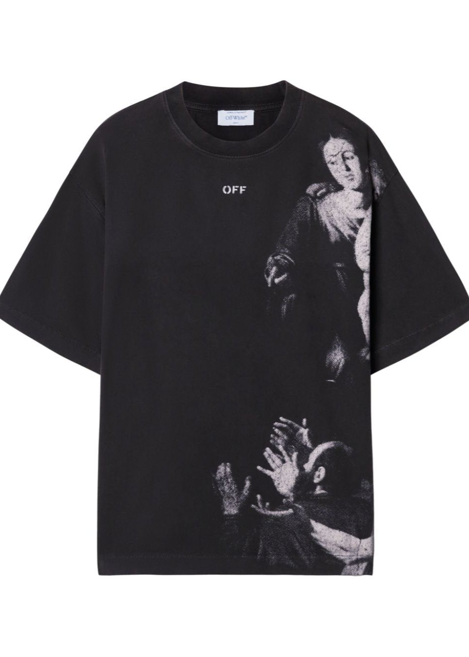 Off-White Blurred Mary T-Shirt Streetwear Print Tee UAE
