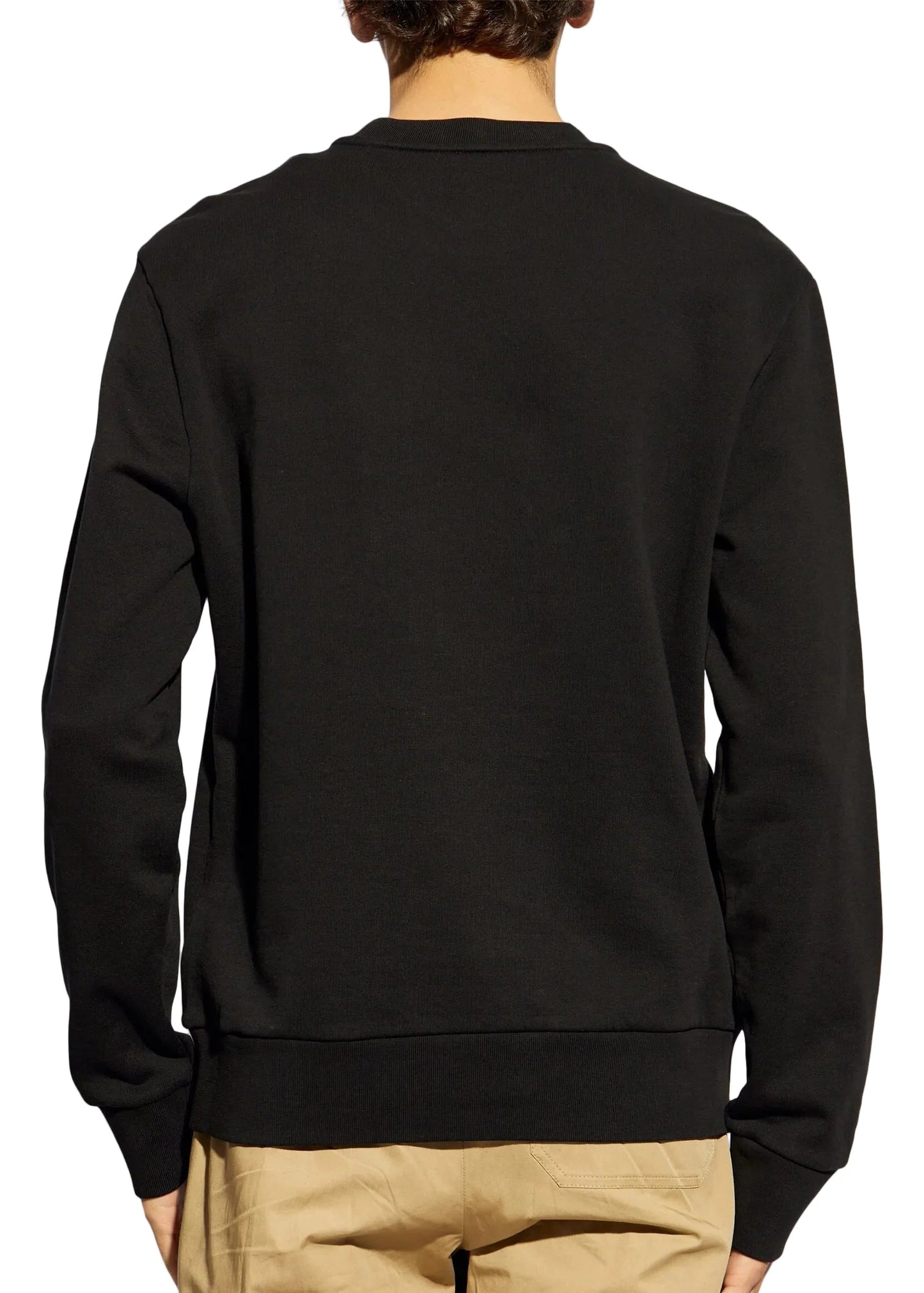 Moncler Logo Cotton Sweatshirt "Black" Casual Sweatshirt UAE