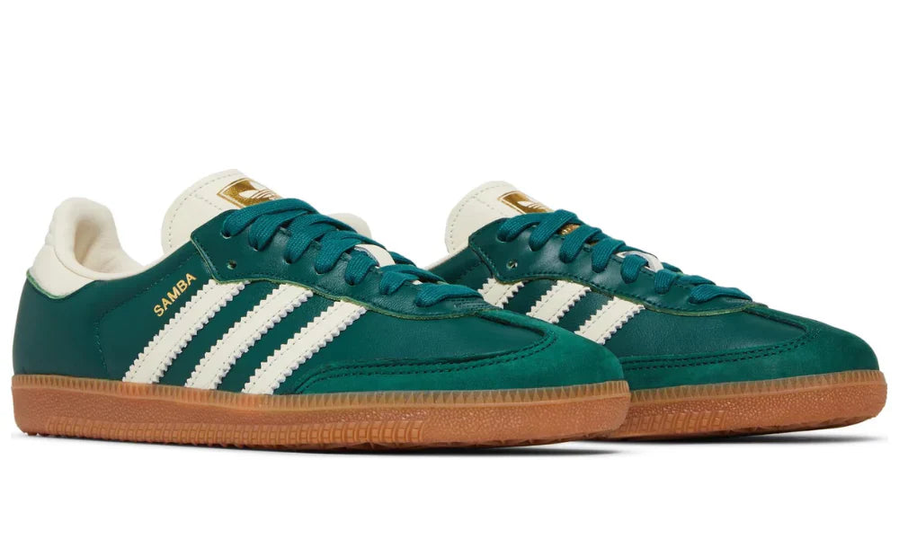 Adidas Samba OG "Collegiate Dark Green Gum" Sneakers UAE