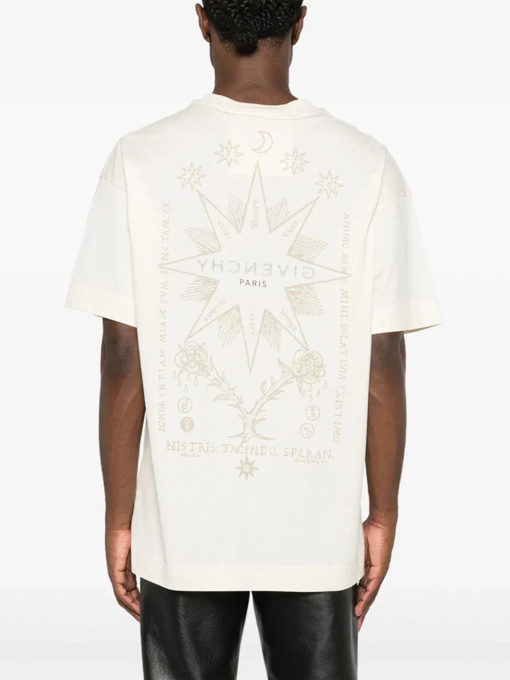 Givenchy Tarot-Print Cotton T-Shirt Statement Graphic Tee UAE