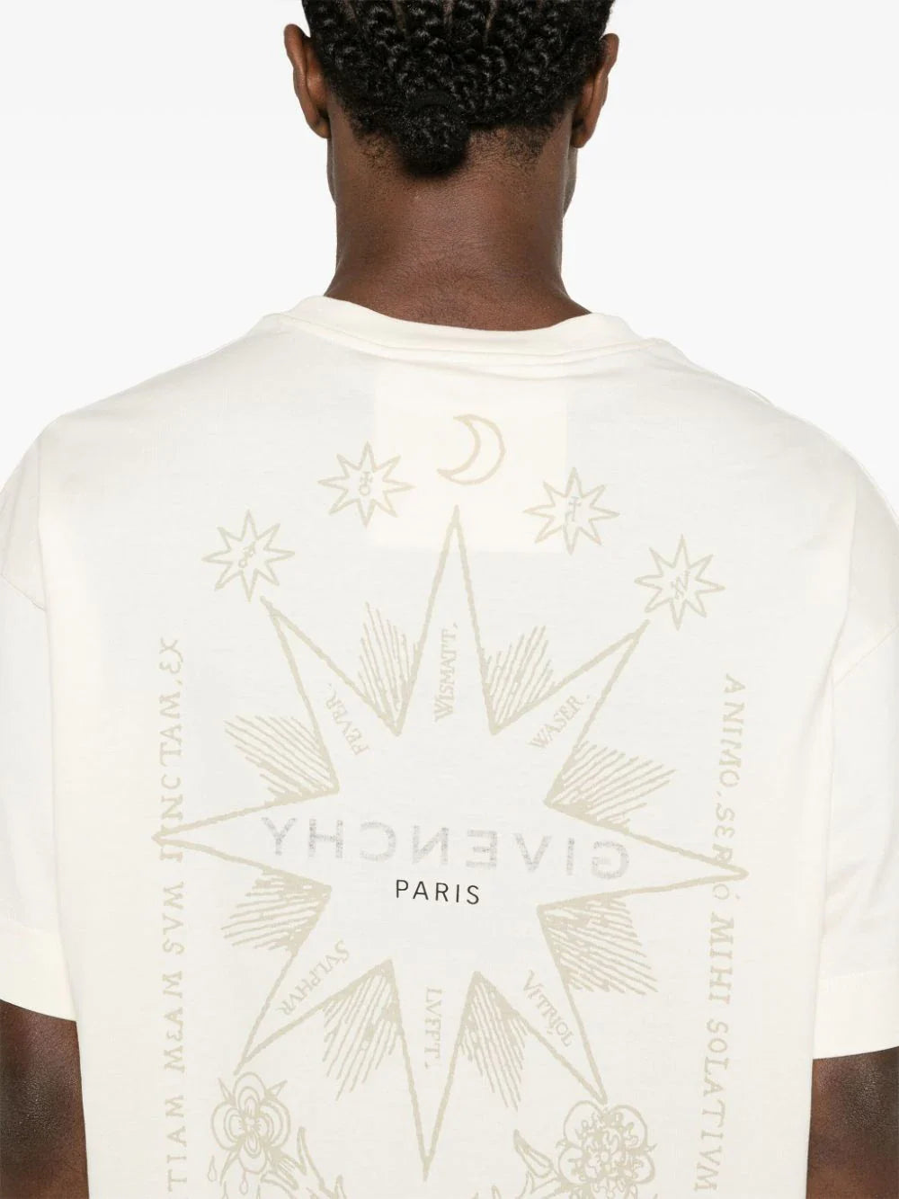 Givenchy Tarot-Print Cotton T-Shirt Statement Graphic Tee UAE