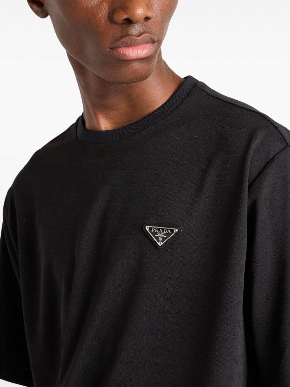 Prada Technical-Jersey T-Shirt Performance T-Shirt UAE