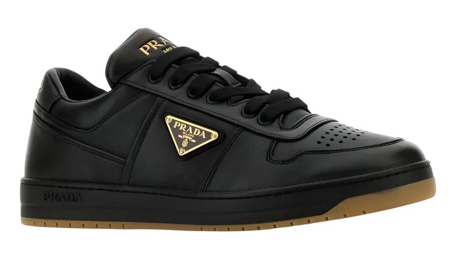 Prada Downtown Napa Leather Low-Top Sneakers Premium Leather Sneakers UAE
