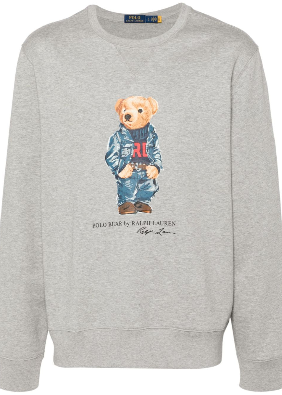 Polo Ralph Lauren Polo Bear Print Sweatshirt "Grey" Casual Sweatshirt UAE