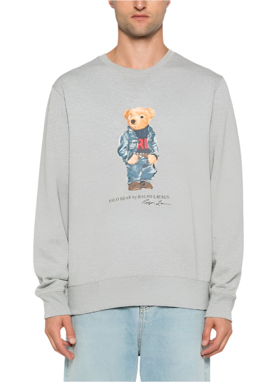 Polo Ralph Lauren Polo Bear Print Sweatshirt "Grey" Casual Sweatshirt UAE