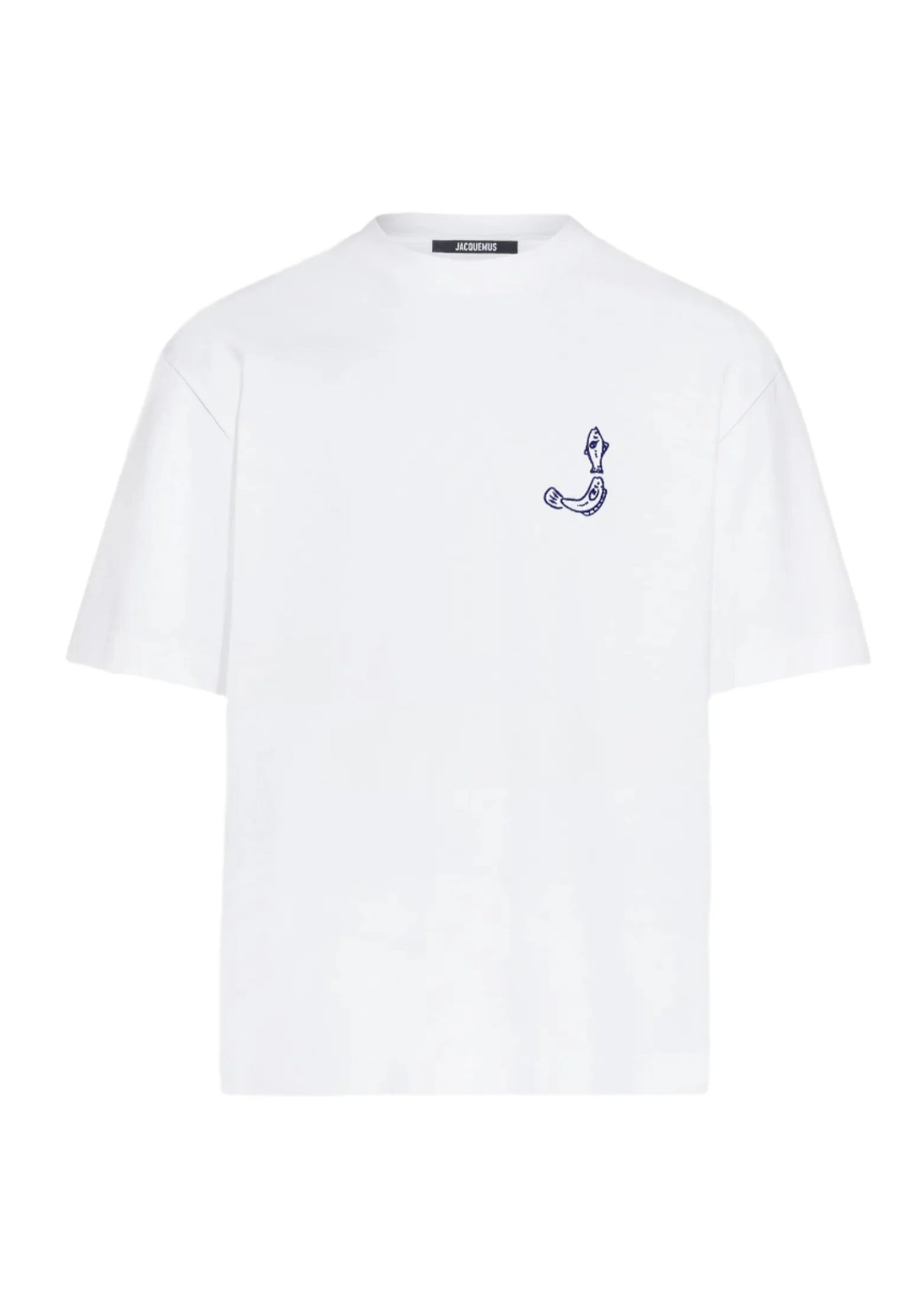 Jacquemus Printed T-Shirt "The Merò White" Designer Graphic Tee UAE