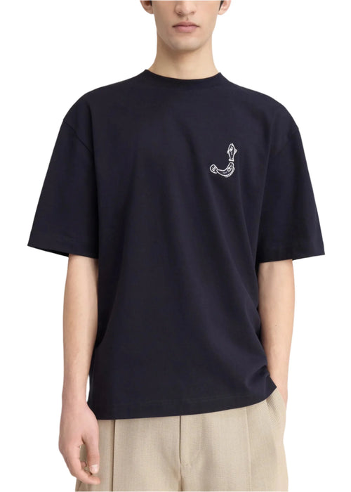 Jacquemus Printed T-Shirt "The Merò Dark Navy" Premium Tee UAE