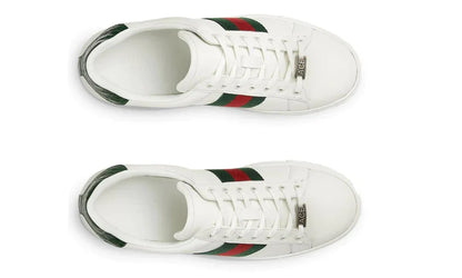 Gucci Ace Leather "White" Classic Leather Sneakers UAE