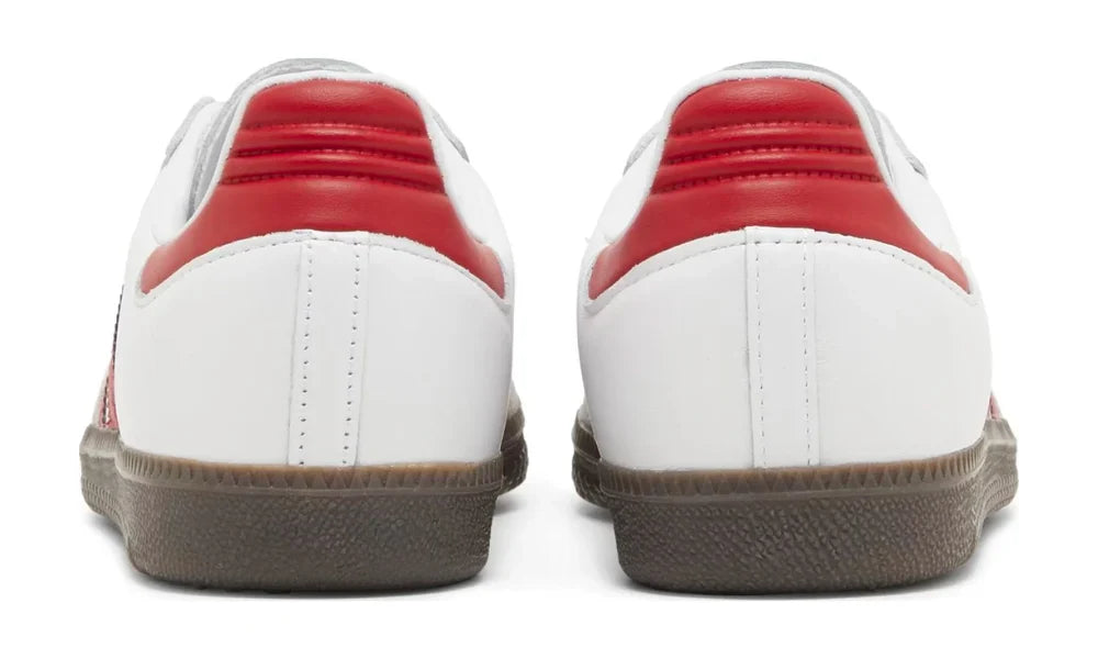 Adidas Samba OG "White Scarlet" Sneakers UAE