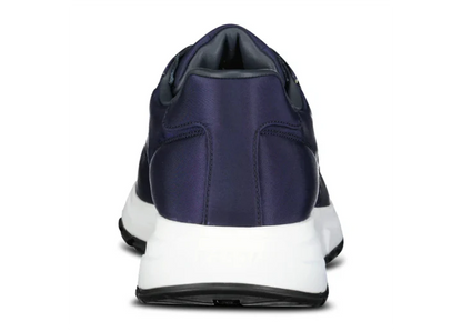 Prada Prax 01 Re-Nylon Leather Sneakers "Navy" Sustainable Sneakers UAE