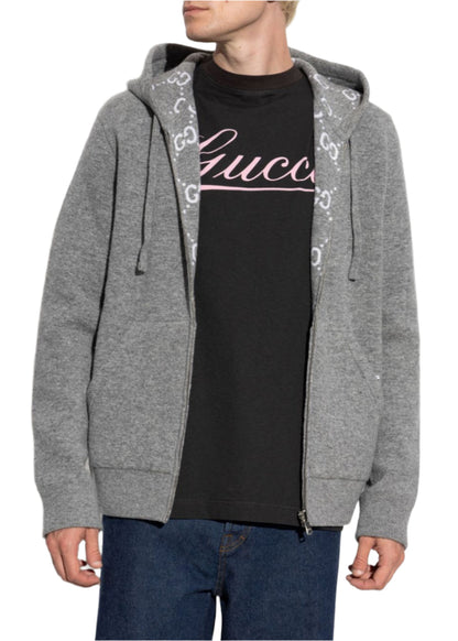 Gucci Monogrammed Sweatshirt Reversible Design Luxury Sweatshirt UAE