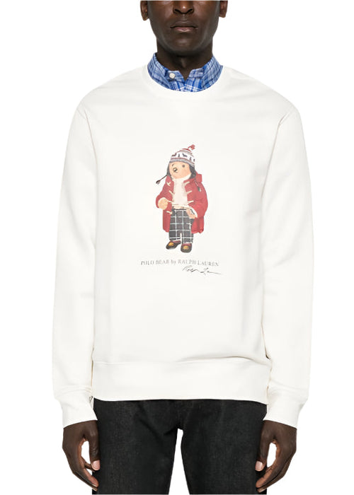 Polo Ralph Lauren Polo Bear Print Sweatshirt "White" Casual Sweatshirt UAE