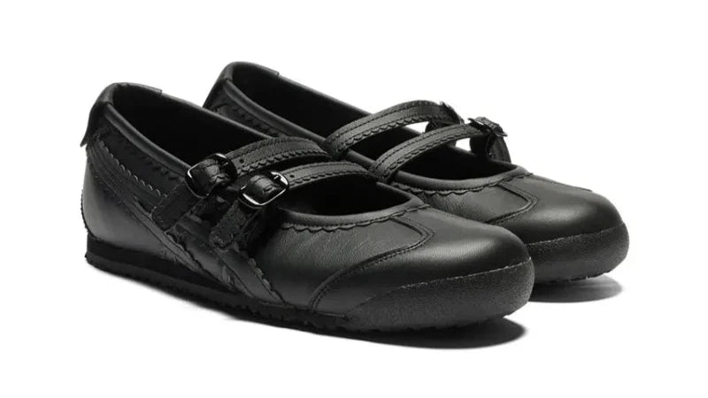 Onitsuka Tiger Mexico 66 TGRS Women's "Black" Casual Sneakers UAE