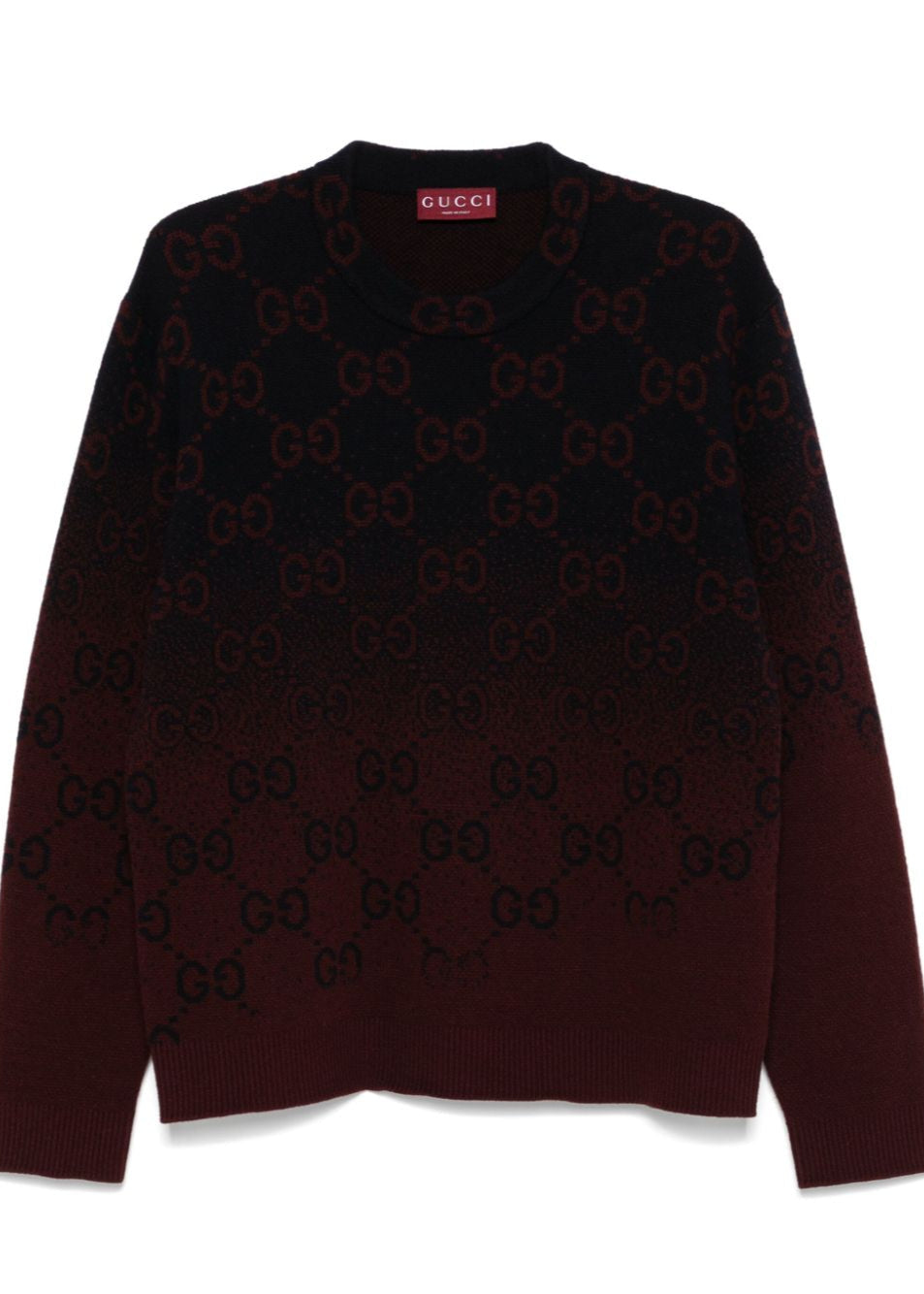 Gucci GG Degradé Wool Jacquard Sweater Luxury Knitwear UAE