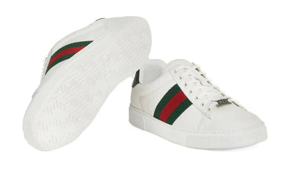 Gucci Ace Leather "White" Classic Leather Sneakers UAE
