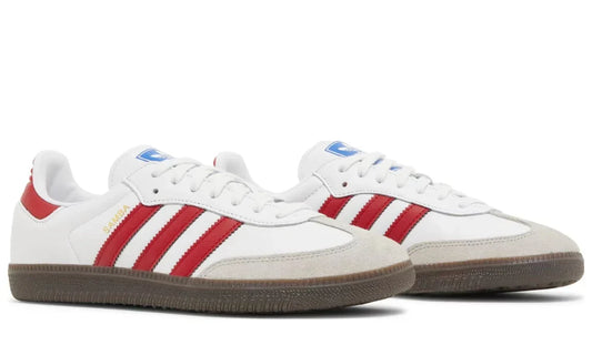 Adidas Samba OG "White Scarlet" Sneakers UAE