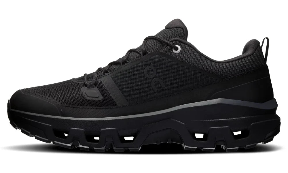 On Cloudrock Low Waterproof "Black" Hiking Shoes UAE