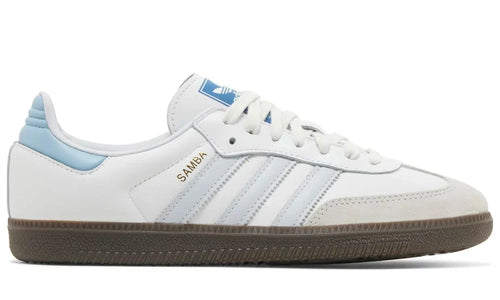 Adidas Samba OG "White Halo Blue" Sneakers UAE