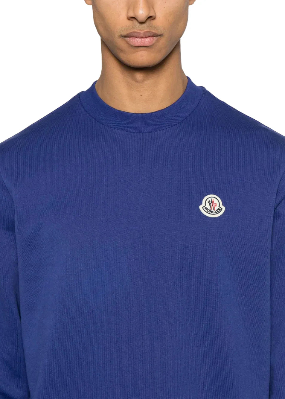 Moncler Logo Cotton Sweatshirt "Navy Blue" Casual Sweatshirt UAE