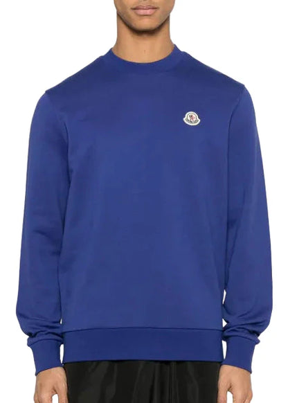Moncler Logo Cotton Sweatshirt "Navy Blue" Casual Sweatshirt UAE