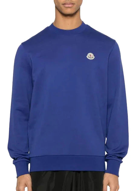 Moncler Logo Cotton Sweatshirt "Navy Blue" Casual Sweatshirt UAE