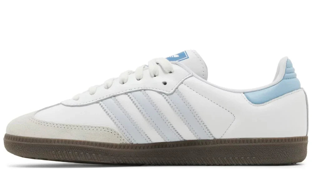 Adidas Samba OG "White Halo Blue" Sneakers UAE