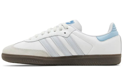 Adidas Samba OG "White Halo Blue" Sneakers UAE