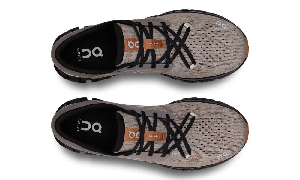 On Cloud X 4 "Fog / Black" Training Shoes UAE