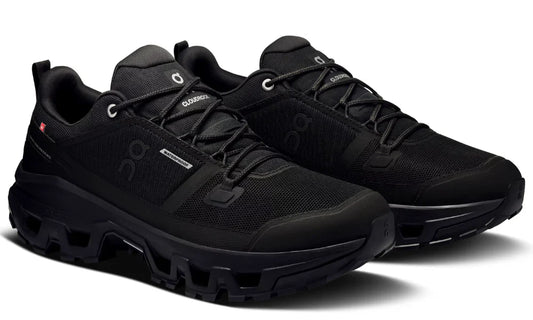 On Cloudrock Low Waterproof "Black" Hiking Shoes UAE