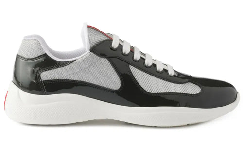 Prada America's Cup "Dark Grey Silver" Sport Luxury Sneakers UAE