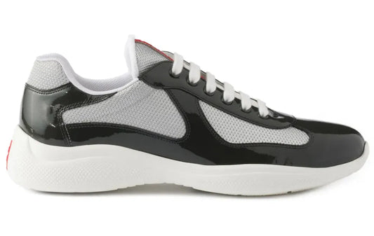 Prada America's Cup "Dark Grey Silver" Sport Luxury Sneakers UAE