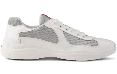 Prada America's Cup "White Grey" Classic Cup Sneakers UAE