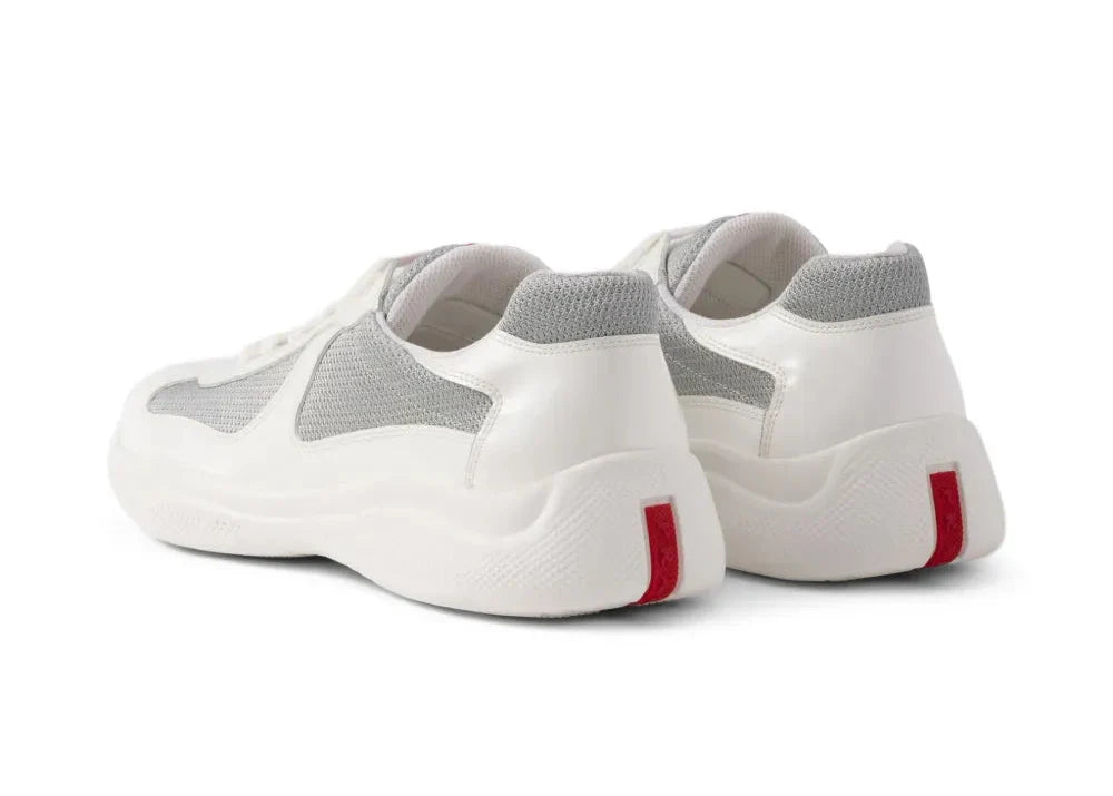 Prada America's Cup "White Grey" Classic Cup Sneakers UAE