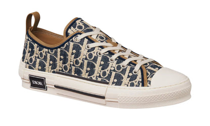 Dior B23 League Low-Top Sneaker "Blue Beige" Canvas Sneakers UAE