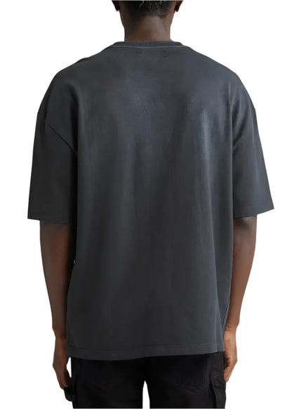 Amiri Follow Vintage Oversized T-Shirt "Black Cotton" Classic Oversized Tee UAE