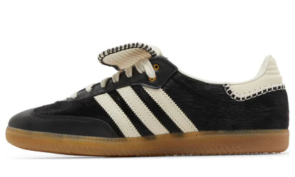 Adidas Samba Pony Tonal Low x Wales Bonner "Core Black" Premium Sneakers UAE