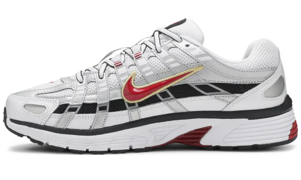 Nike P-6000 CNPT "Metallic Silver Red" Running Shoes UAE