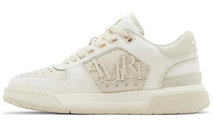 Amiri Classic Low "White Alabaster" Logo Sneakers UAE