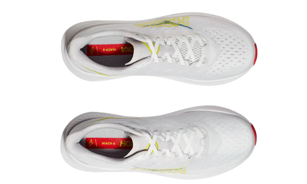 Hoka Mach 6 "White Nimbus Cloud" Running Shoes UAE