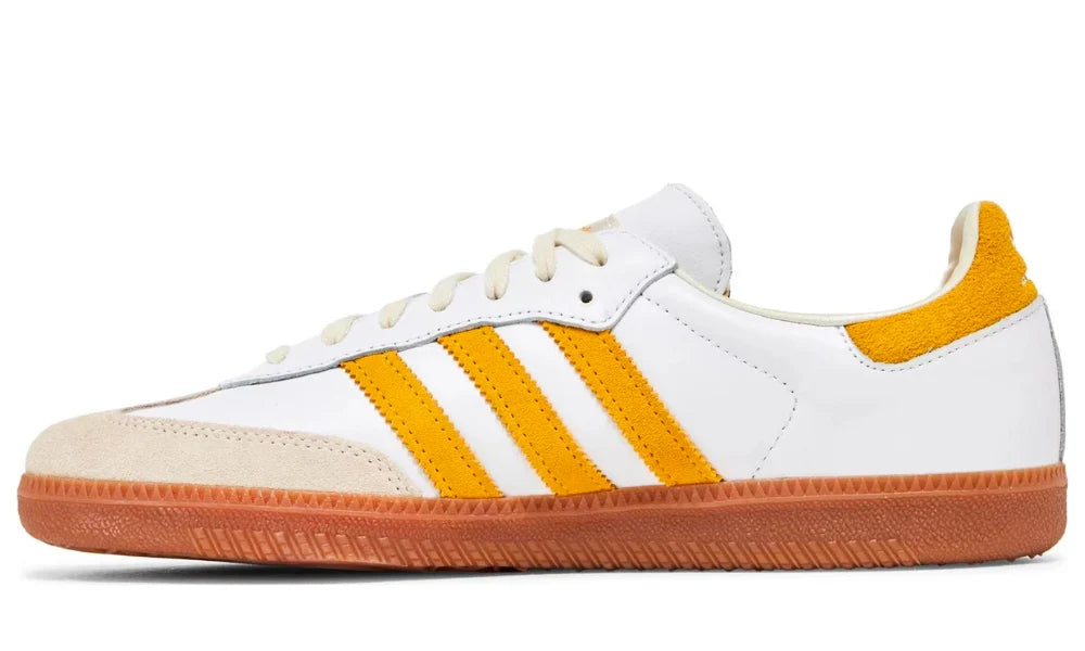 Sporty & Rich x Adidas Samba OG "White Bold Gold" Premium Sneakers UAE