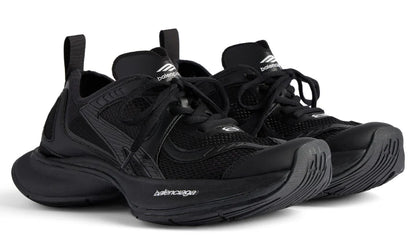 Balenciaga Circuit "Worn-Out Black" Distressed Sneakers UAE