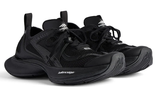 Balenciaga Circuit "Worn-Out Black" Distressed Sneakers UAE