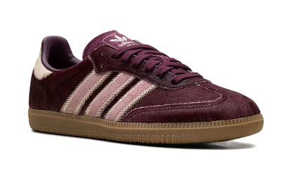 Adidas Samba OG "Maroon Sand Strata Pony" Sneakers UAE