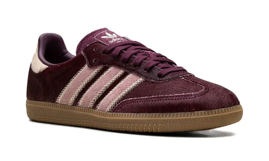 Adidas Samba OG "Maroon Sand Strata Pony" Sneakers UAE