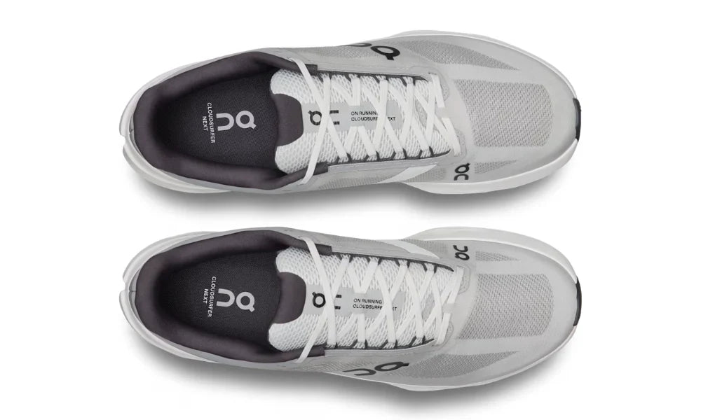 On Cloudsurfer Next Wide "Glacier White" Running Shoes UAE