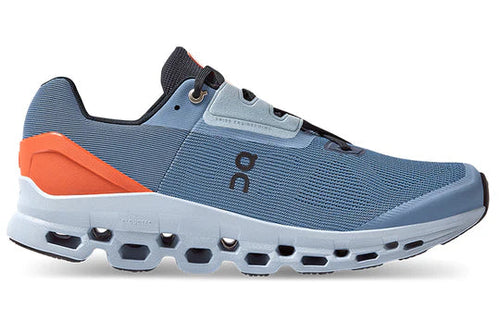 On Running Cloudstratus "Lake Blue Flare Orange" Running Shoes UAE