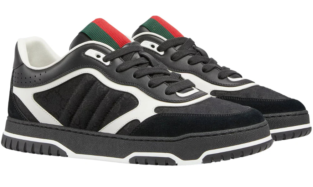 Gucci Re-Web Sneaker "Black" Iconic Stripe Sneakers UAE