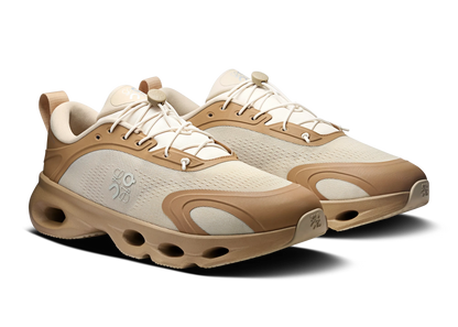 Loewe x On Running Cloudsolo "Dark Sand / Cream" Luxury Running Sneakers UAE