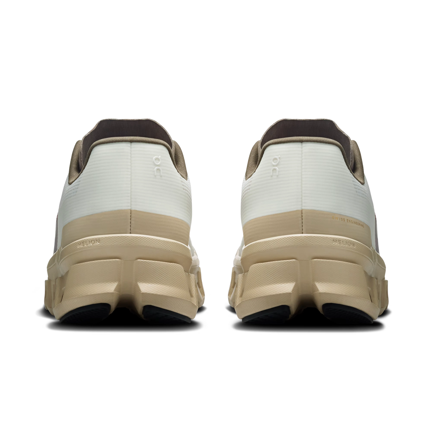 On Cloudmonster Void "Ivory / Sand" Cushion Running Shoes UAE